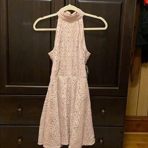 Pink Lace Dress